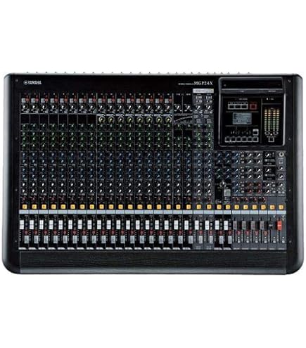 Yamaha MG82CX Mixing Console, 8 Input Channels, 2-bus design, 3